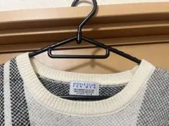 NICOLE CLUB FOR MEN チェック柄セーター サイズ46