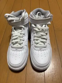 Nike Air Force 1 ホワイト/グレー ハイカット