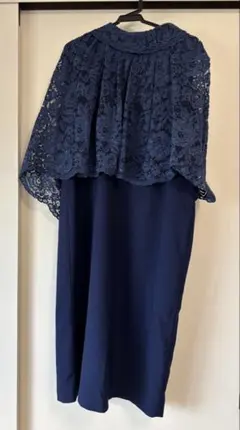 フォーマルワンピース　【GIRL】ネイビー