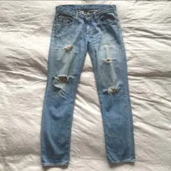 2026流行復活！マウジーヴィンテージ☆ローライズダメージデニム