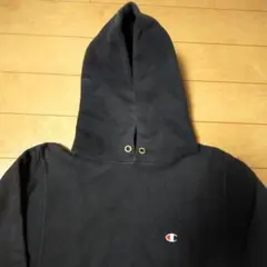 90's Champion チャンピオン リバースウィーブ パーカー ブラック