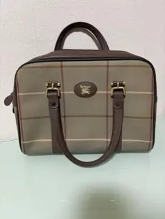Burberry バーバリーチェック柄　ヴィンテージ　ミニボストンバックのサムネイル