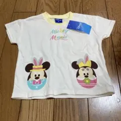 新品未使用タグ付きDisney ミッキー・ミニー Tシャツ 80㎝