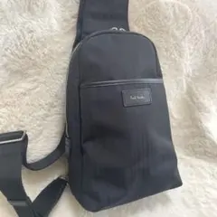 極美品】ポールスミス ボディバッグ ナイロン ブラック マルチ