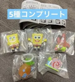 スポンジ・ボブ めじるしアクセサリー　めじるしアクセサリー 全5種　コンプリート