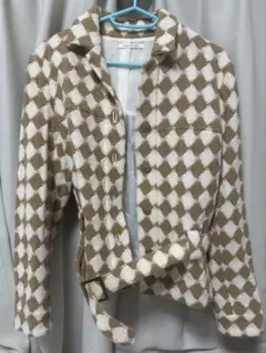 ジャケット　アーガイル i nou 古着