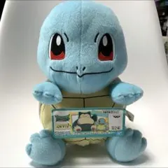 【美品】ポケットモンスター サン＆ムーン つれてってでっかいぬいぐるみ ゼニガメ
