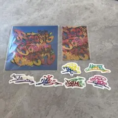 BE:FIRST Boom Boom Back ステッカー