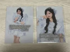 中山こはくMORE STAR もあすた デジタルメッセージ入り生写真 2枚セット