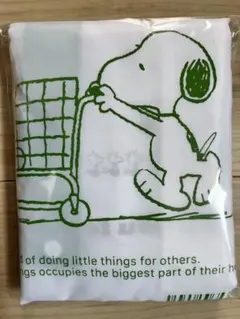 新品未開封・スヌーピー エコバッグ レジ袋型
