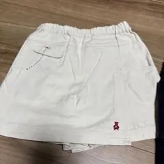 f dash シリーズ　familiar キュロット　ホワイト