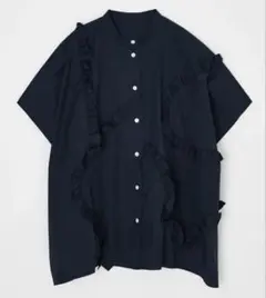 【新品・未使用】ENFOLD ALIEN FRILL SQUARE SHIRTのサムネイル