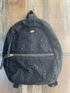 BRANSHES スターレースリュック　黒　子供　女の子