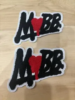 MOBB ワッペン 2枚セット