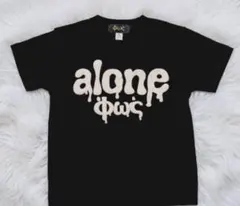 FOSS ΦΩΣ alone Tシャツ ブラック ピンク - メルカリ