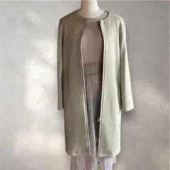 ROPE' PICNIC（ロペピクニック）ノーカラーコート/スプリングコート