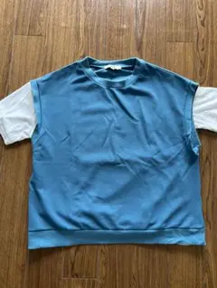 MPS 青白コンビTシャツ 150