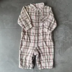 【美品】ラルフローレン ロンパース 70cm チェック