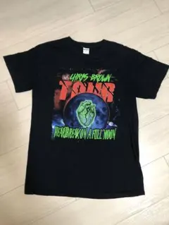 値下げ　Chris Brown Tシャツ　M 古着