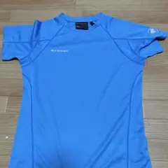 MAMMUT マムート 半袖Tシャツ ブルーMサイズ