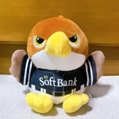 ソフトバンクホークス 鷹のぬいぐるみ ビジターユニ3等 - メルカリ