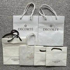 DECORTÉ GODIVA ショップ袋 ショッパー　まとめ売り【匿名配送】のサムネイル