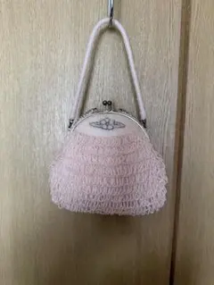 よ*み様 Kitamura キタムラ がま口財布 クロコ型押し ピンク 箱付