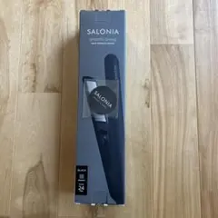 【14日限定価格】サロニア ヘア ストレートアイロン ブラック