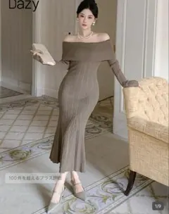 shein Dazy オフショルダー　ワンピース