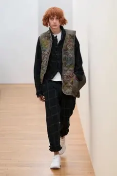 00s COMME des GARCONS SHIRT ポリ縮絨 ブルゾン - メルカリ
