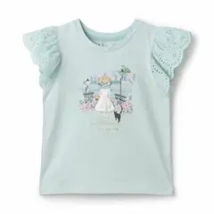 ケイトスペード ガーデンガールTシャツ エメラルドグリーン 120のサムネイル