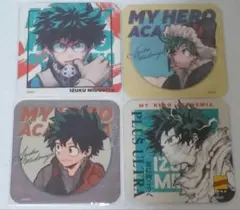 ヒロアカ アートコースター RIVALS 緑谷出久4枚セット