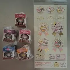 サンリオ ミニチュアパッケージコレクション　コンプリート　ギフトシール　セット