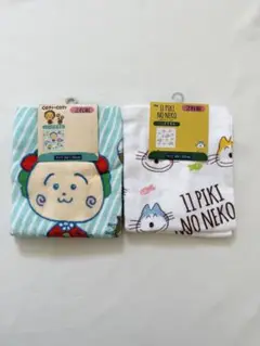 キャラクタータオル 2枚セット 34×35cm