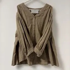 ♪NIMES リネン長袖ブラウス ♪のサムネイル