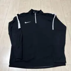 Nike DRI-FIT 黒 長袖 ハーフジップ L