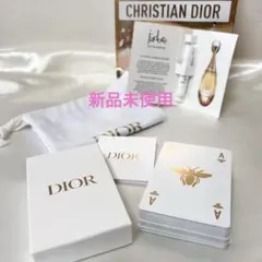 【新品未使用】DIOR ノベルティトランプ⭐︎香水サンプルとショッパー&巾着付き♪