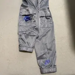 NIKE サテン調 カーゴパンツ グレー