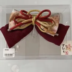 和風リボン髪留め