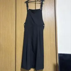 黒のロングサロペット
