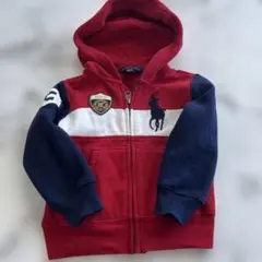 美品ポロラルフローレンパーカー　3T100サイズ