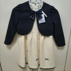 【クリーニング済】CHOPIN deux ワンピース　アンサンブル　入学式