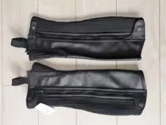 승마 챕스 게이터 블랙 라지