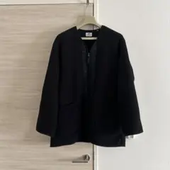 【ユニクロ】（L）フリースノーカラーコート エンジニアドガーメンツ