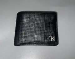 CK CALVIN KLEIN 二つ折り財布 ブラック