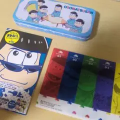 【おそ松さんグッズ】OSOMATSU-SAN 缶ケース+冊子+ファイル
