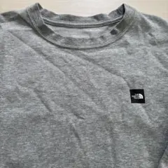 THE NORTH FACE グレー 長袖Tシャツ