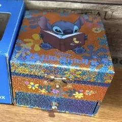 Disney スティッチ ミュージカル ジュエリー オルゴール ボックス