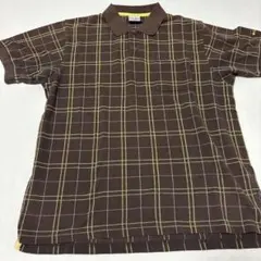 Columbia チェック柄ポロシャツ Mサイズ
