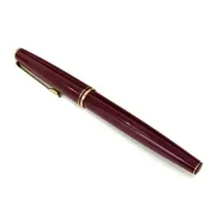 MONTBLANC 万年筆 ボルドー ゴールドトリム　♡のサムネイル